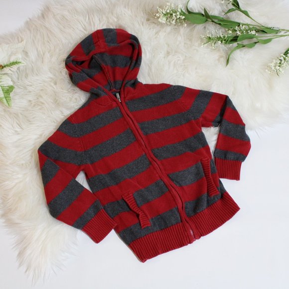 Guess Boy's Zip Up  Hoodie Sweater Long Sleeve - Picture 4 of 6